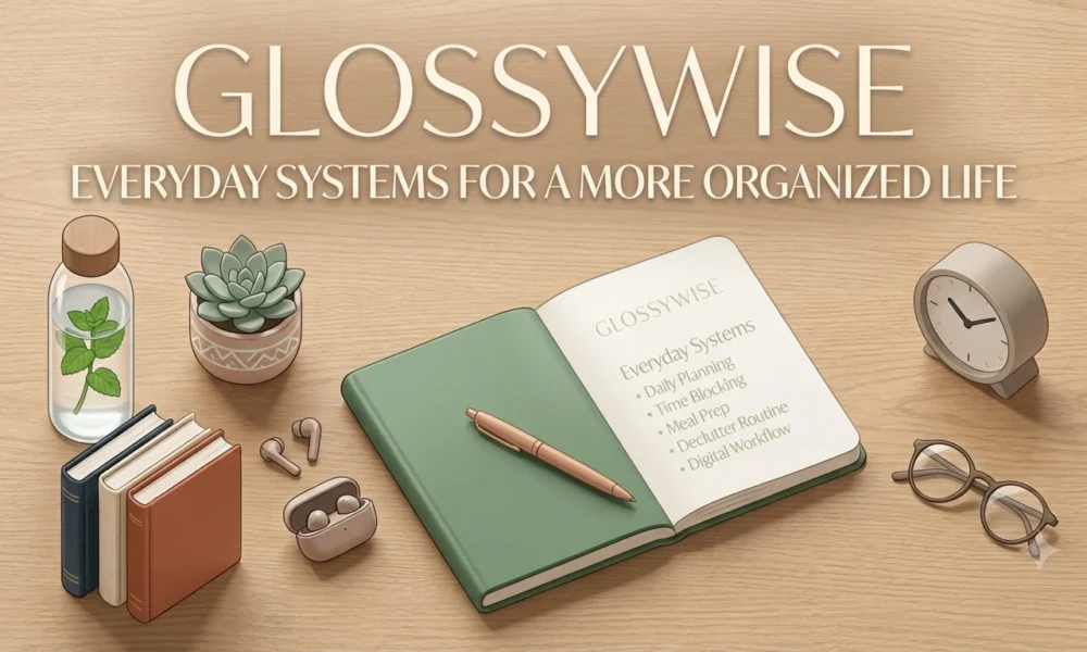GlossyWise Everyday Systems for a More Organized Life