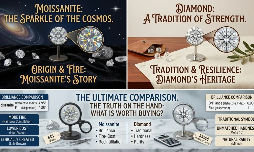 Moissanite vs Diamond What Is Moissanite and Is It Worth Buying?