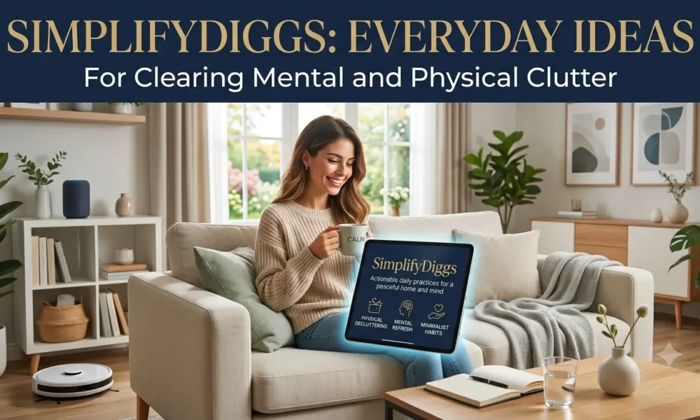 SimplifyDiggs Everyday Ideas for Clearing Mental and Physical Clutter
