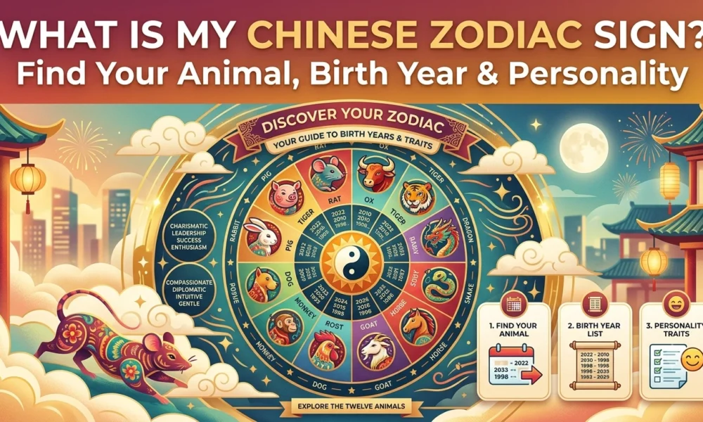 What Is My Chinese Zodiac Sign Find Your Animal, Birth Year & Personality