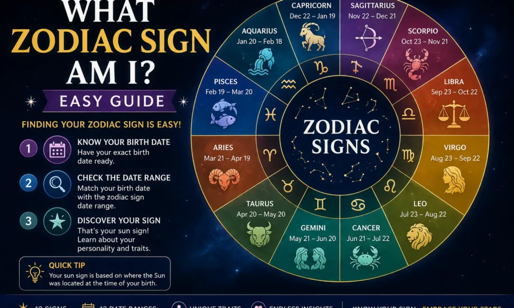 What Zodiac Sign Am I Easy Guide