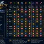 Zodiac Compatibility Chart for All Signs