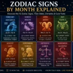Zodiac Signs by Month Explained